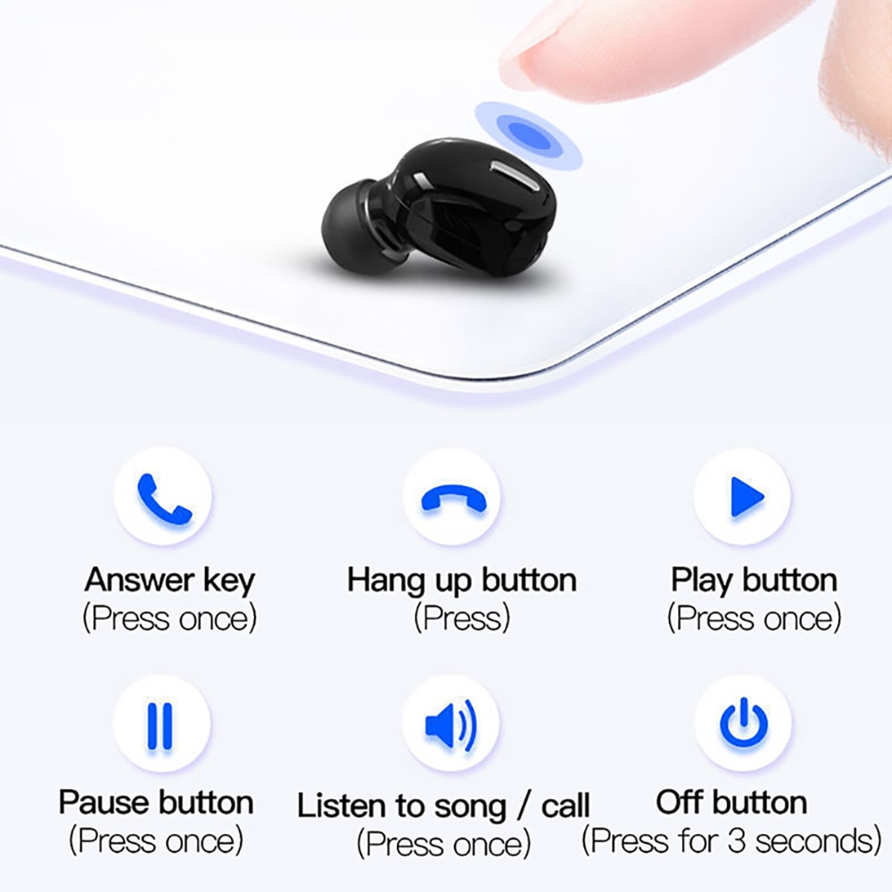 Bluetooth Earphone HiFi Wireless