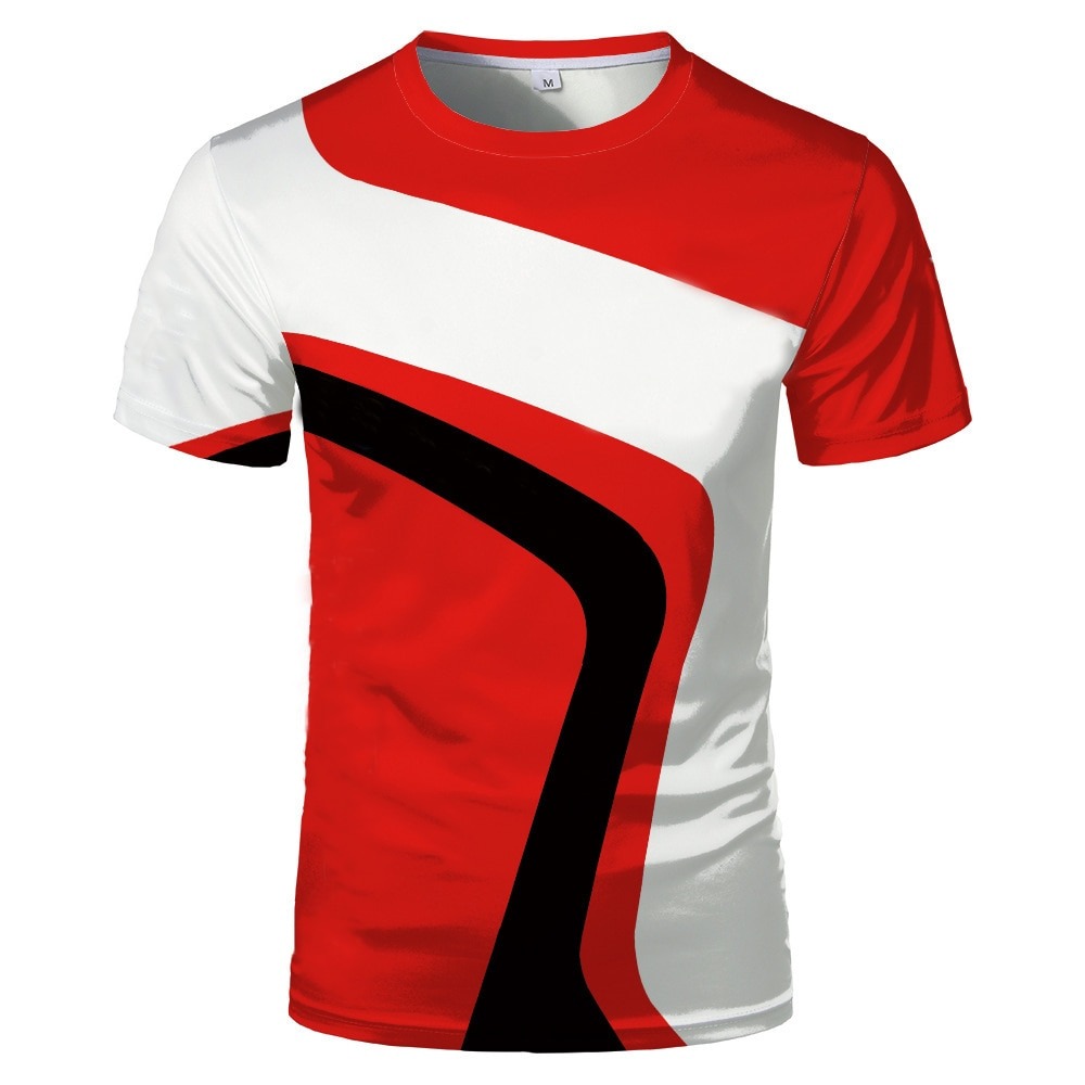 Short Sleeve Comfortable T-shirt for Men's and Women's Sports