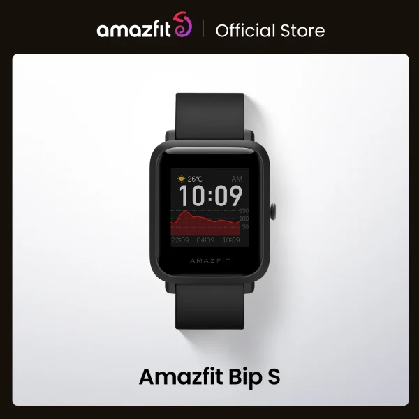 Global Amazfit Bip S Smartwatch 5ATM waterproof built in GPS GLONASS Bluetooth Smart Watch for Android iOS Phone