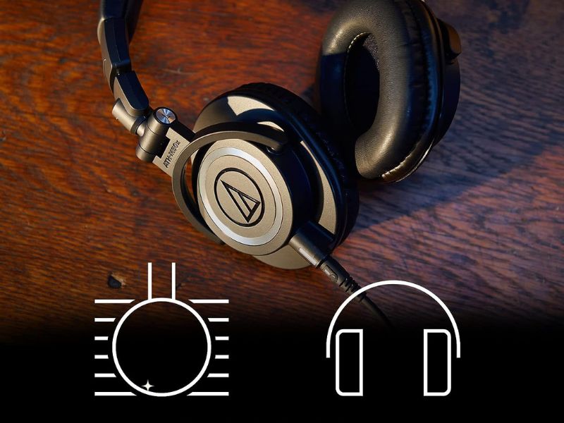 Audio-Technica ATH-M50X Professional Studio Monitor Headphones Review 