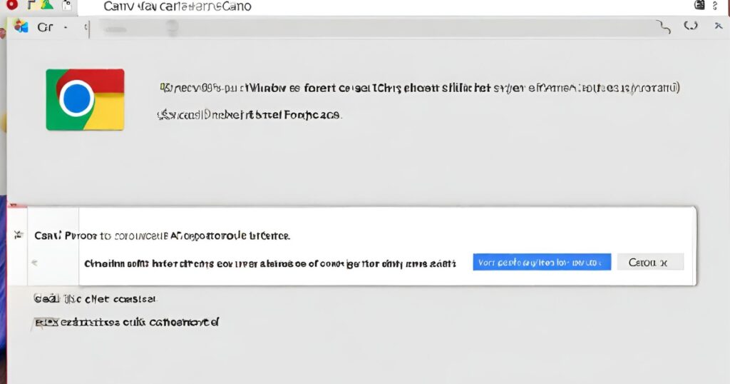 Google Chrome Error Give For All Windows Clients
