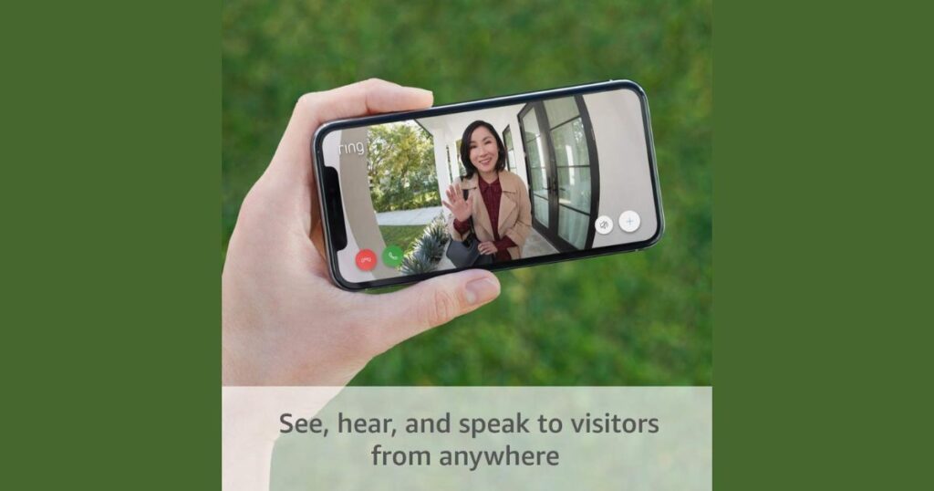 Ring Video Doorbell: 1080p HD, Better Motion Detection,
