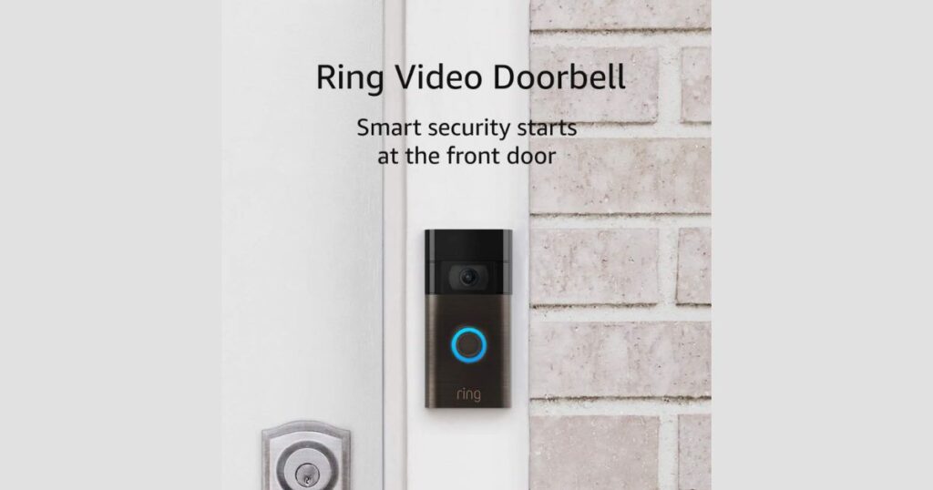 Ring Video Doorbell: 1080p HD, Better Motion Detection,