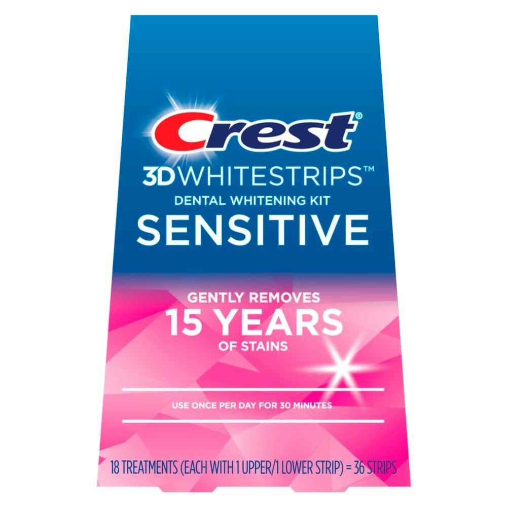 Crest 3D Whitestrips Sensitive Review