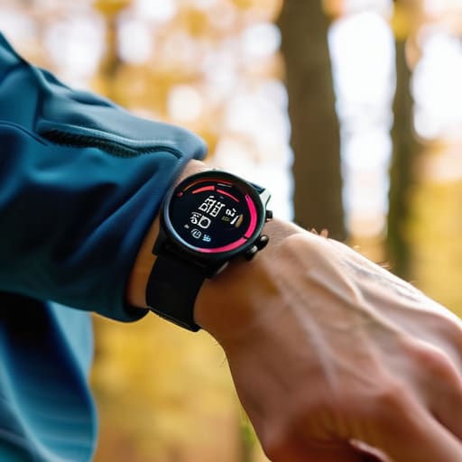 Questioning wearable health sensor accuracy photograph.