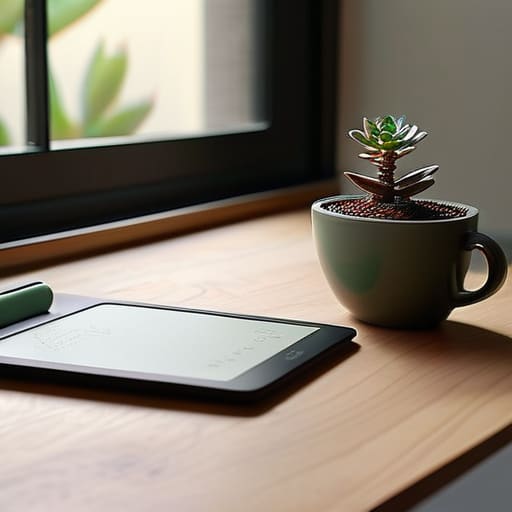 An E-Ink Tablet for Mindful Note-Taking.