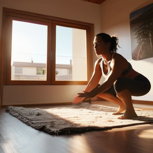 Finding Your Own Rhythm with home workouts.