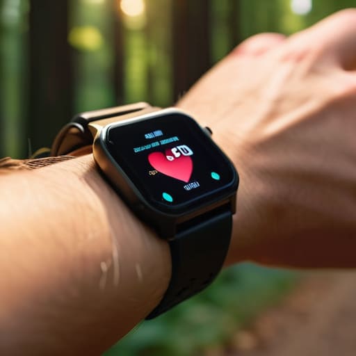Using smartwatches for health monitoring.
