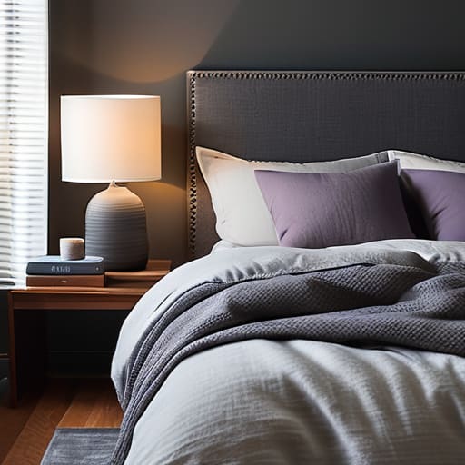 Optimizing bedroom environment for quality sleep.